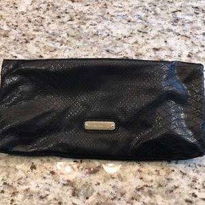 Steve Madden Croc Embossed Clutch